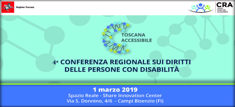 Logo della Conferenza regionale disabilità