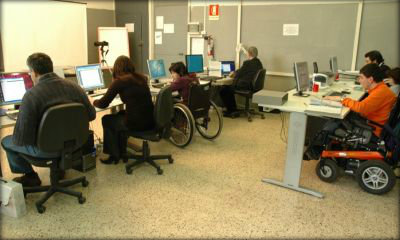 Persone disabili al lavoro
